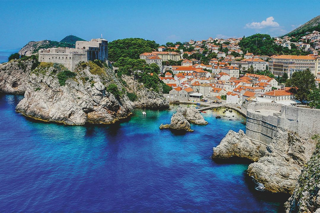 Croatian coastline