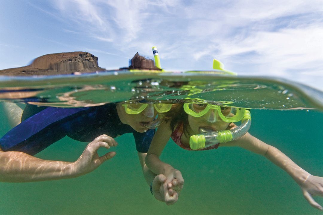 Family expedition in the Galápagos